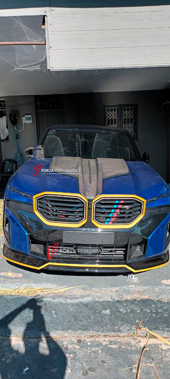 CARBON HOOD SCOOP TRIM COVER for BMW XM G09 2023+
