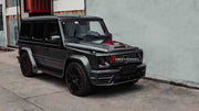 CARBON HOOD TRANSPARENT WITH GLASS for MERCEDES-BENZ G-CLASS W463 2012 - 2018
