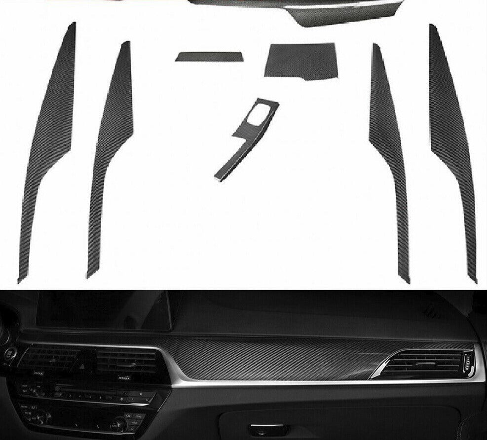 DRY CARBON FIBER INTERIOR TRIM KIT for BMW 5 SERIES G30 2017 - 2023