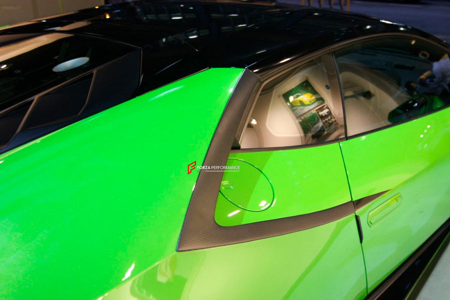 Buy Now CARBON REAR AIR INTAKE TRIMS for LAMBORGHINI HURACAN LP580 LP610 COUPE 2014 - 2019 and upgrade car parts from SIR Tuning at the Best Price. Headlights, Tail lights, Bodykits, Navigations, body kit and more - Fast & Free Shipping within Europe, US & Worldwide.
