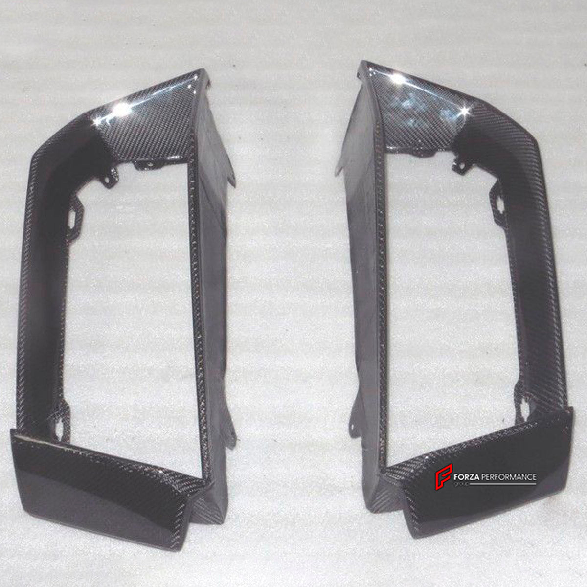 CARBON REAR BUMPER AIR SCOOP for LAMBORGHINI AVENTADOR LP700 2012 - 2015