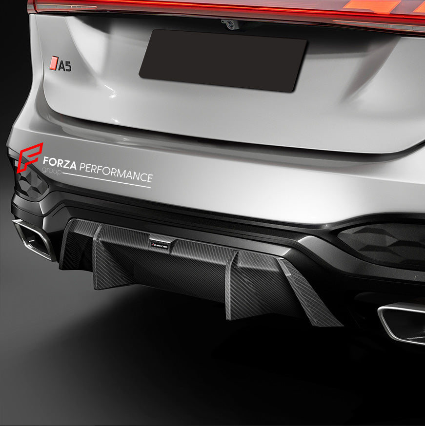 CARBON REAR DIFFUSER for AUDI A5 S5 B10 2024+