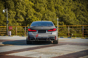 CARBON REAR DIFFUSER for BMW 5 SERIES G30 LCI 530i 530e 540i M550i xDrive 2018 - 2023