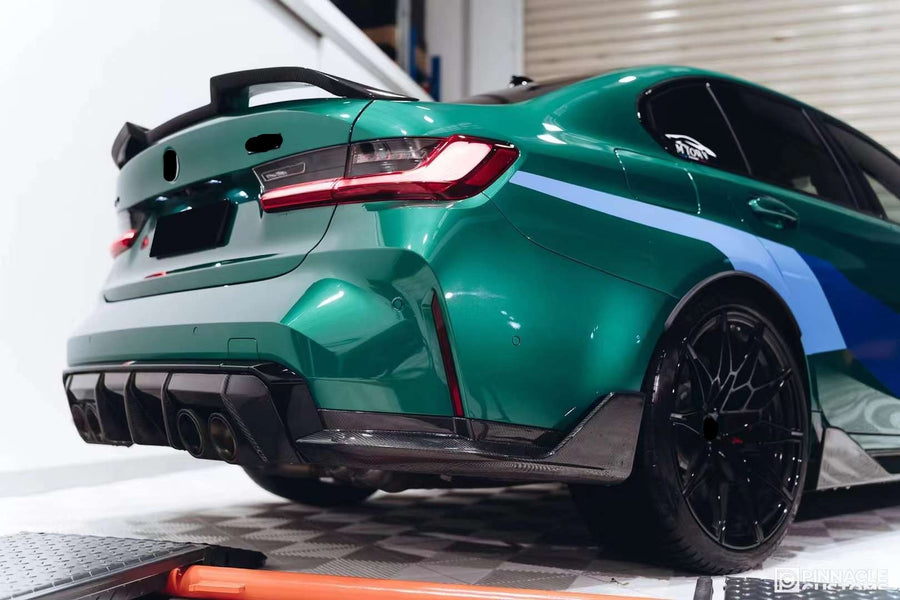 Buy Now CARBON REAR DIFFUSER for BMW G80 M3 G82 M4 2020+ and upgrade car parts from SIR Tuning at the Best Price. Headlights, Tail lights, Bodykits, Navigations, body kit and more - Fast & Free Shipping within Europe, US & Worldwide.
