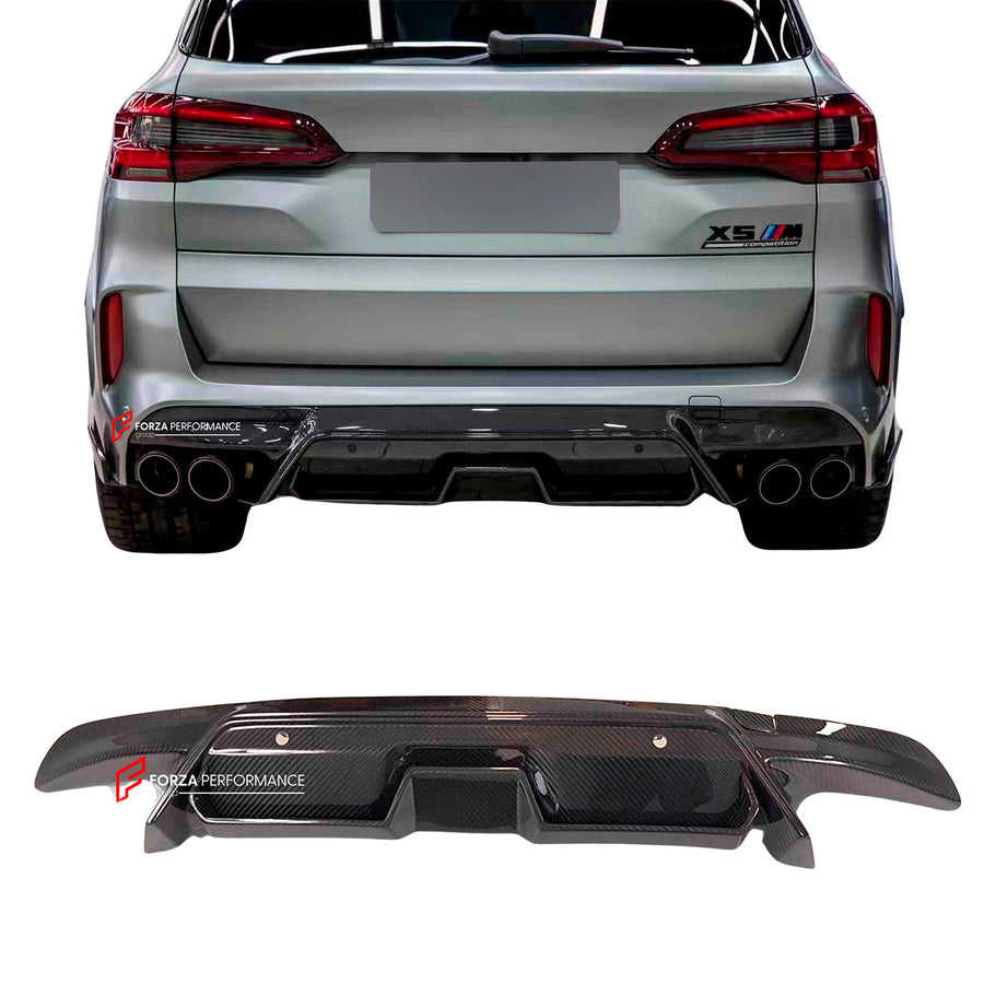 Buy Now CARBON REAR DIFFUSER for BMW X5M F95 2019+ X6M F96 2020+ and upgrade car parts from SIR Tuning at the Best Price. Headlights, Tail lights, Bodykits, Navigations, body kit and more - Fast & Free Shipping within Europe, US & Worldwide.