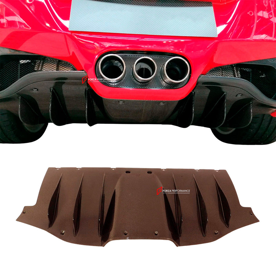 Buy Now CARBON REAR DIFFUSER for FERRARI 458 ITALIA SPIDER 2009 - 2015 and upgrade car parts from SIR Tuning at the Best Price. Headlights, Tail lights, Bodykits, Navigations, body kit and more - Fast & Free Shipping within Europe, US & Worldwide.