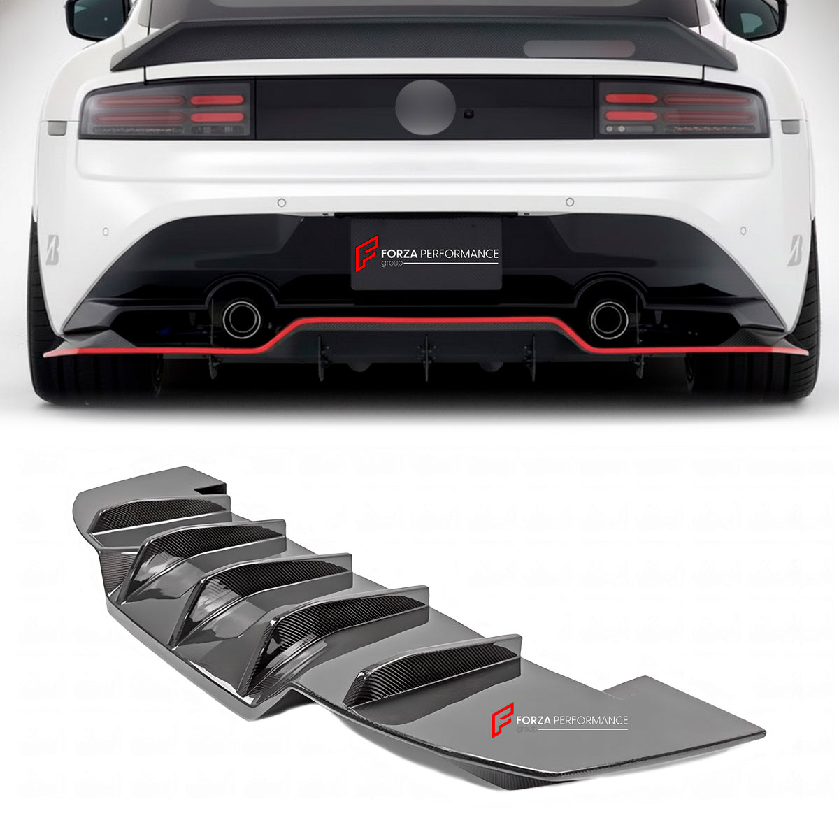 CARBON REAR DIFFUSER for NISSAN FAIRLADY Z RZ34 2022+