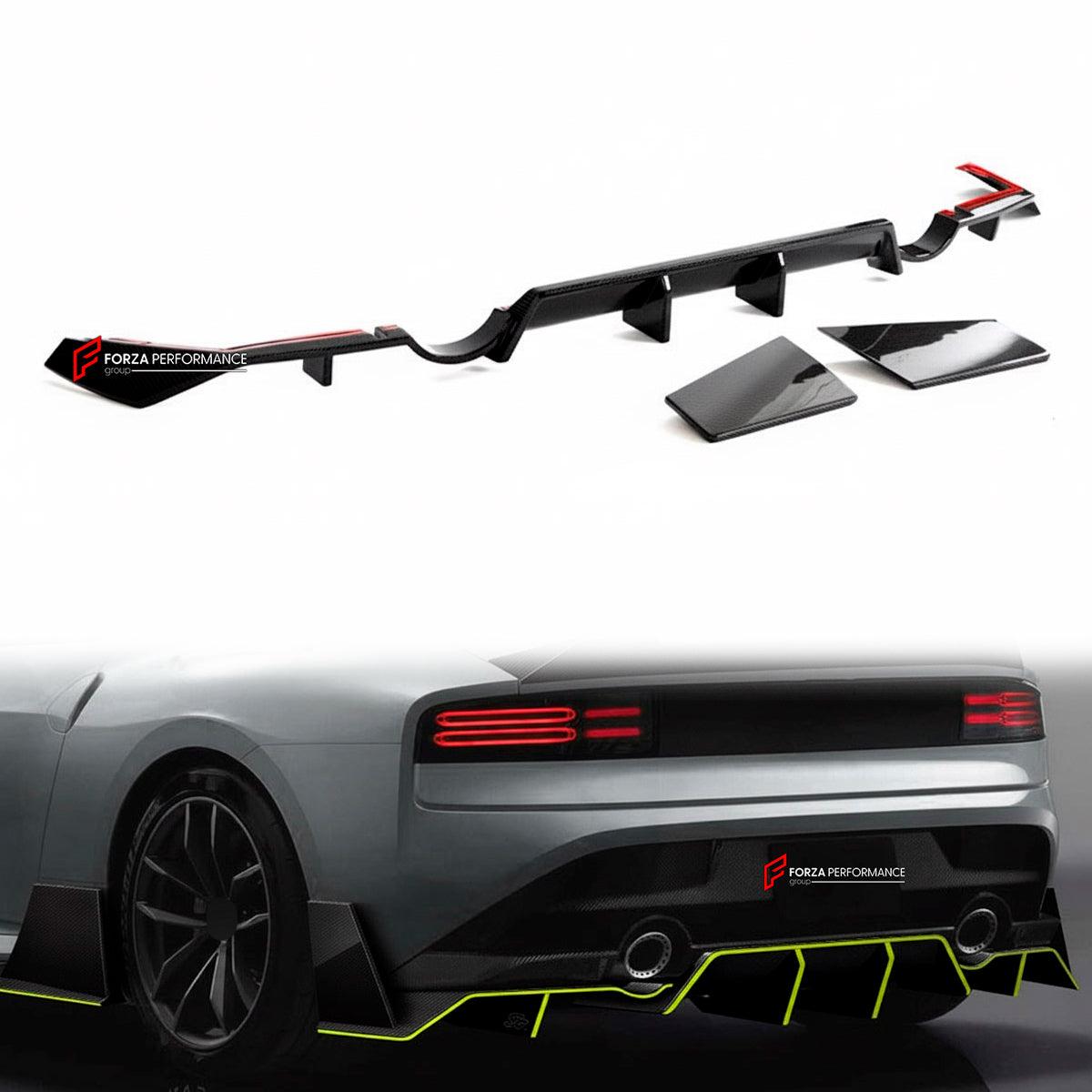 CARBON REAR DIFFUSER for NISSAN Z 400Z 2022+