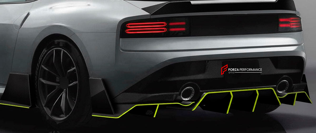 CARBON REAR DIFFUSER for NISSAN Z 400Z 2022+