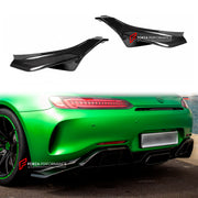 CARBON REAR DIFFUSER SPLITTERS for MERCEDES BENZ AMG GTR 2018 - 2021