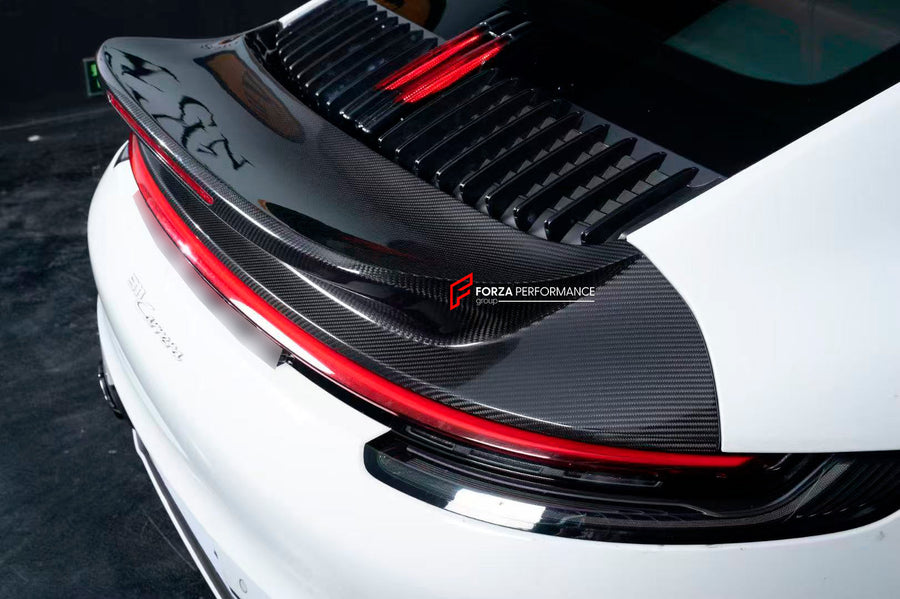 Buy Now CARBON REAR DUCK TAIL SPOILER for PORSCHE 911 992.2 CARRERA S T 4 GTS 2024+ and upgrade car parts from SIR Tuning at the Best Price. Headlights, Tail lights, Bodykits, Navigations, Carbon body kit and more - Fast & Free Shipping within Europe, US & Worldwide.