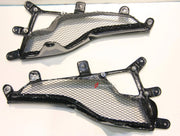 CARBON REAR FOG LIGHT SURROUND COVER for FERRARI 458 ITALIA 2009 - 2015