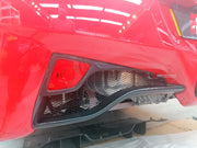 CARBON REAR FOG LIGHT SURROUND COVER for FERRARI 458 ITALIA 2009 - 2015