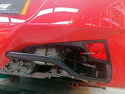 CARBON REAR FOG LIGHT SURROUND COVER for FERRARI 458 ITALIA 2009 - 2015