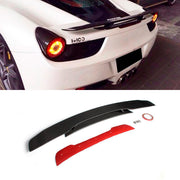CARBON REAR SPOILER for FERRARI 458 2009 - 2015