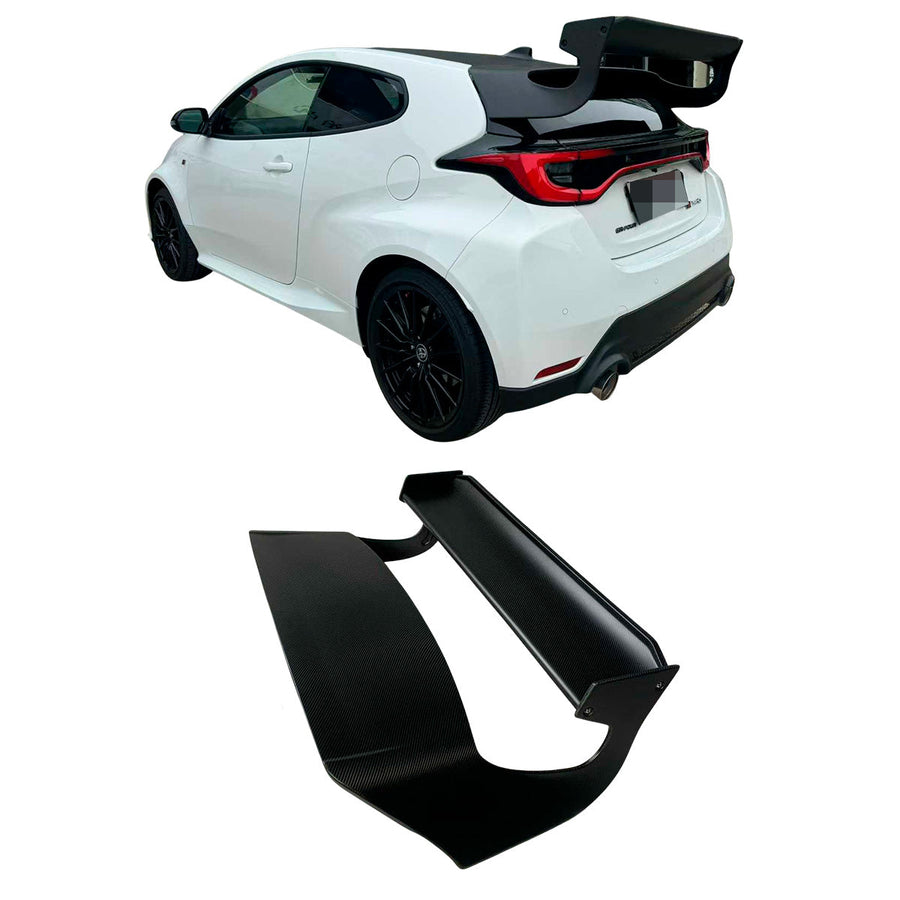 Buy Now CARBON REAR ROOF SPOILER for TOYOTA YARIS GR XP210 2020+ and upgrade car parts from SIR Tuning at the Best Price. Headlights, Tail lights, Bodykits, Navigations, Carbon body kit and more - Fast & Free Shipping within Europe, US & Worldwide.