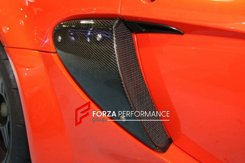 CARBON REAR SIDE AIR INTAKE SCOOP for LOTUS EXIGE II S2 2004 - 2011