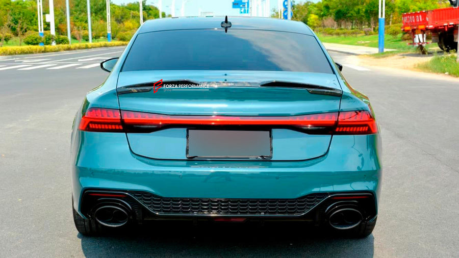 Buy Now CARBON REAR SPOILER for AUDI A7L 2019 - 2024 and upgrade car parts from SIR Tuning at the Best Price. Headlights, Tail lights, Bodykits, Navigations, body kit and more - Fast & Free Shipping within Europe, US & Worldwide.