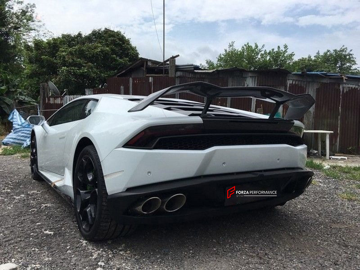 CARBON REAR SPOILER for LAMBORGHINI HURACAN LP580 LP610 YYW003