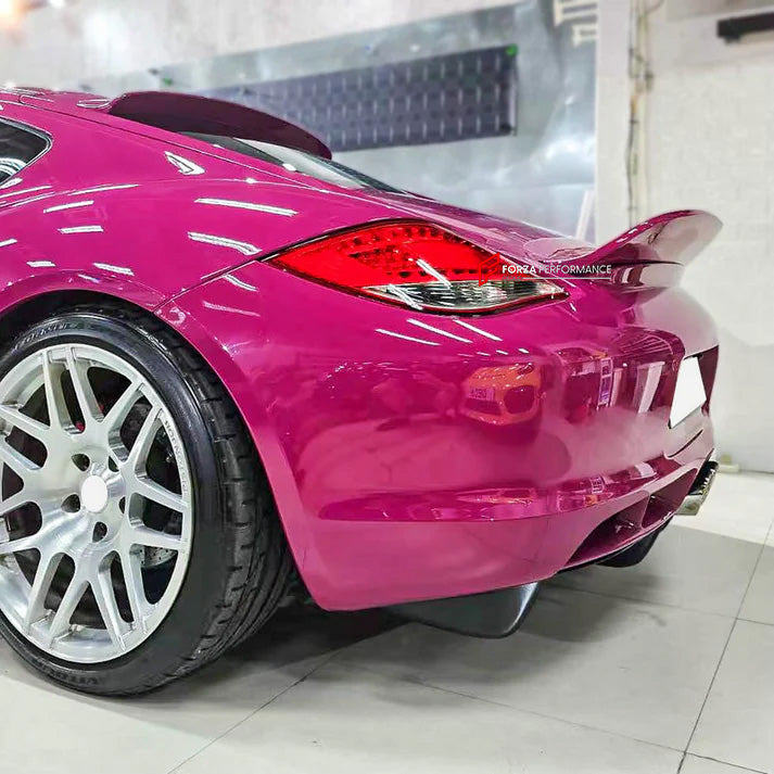 CARBON REAR SPOILER for PORSCHE CAYMAN 987.1 987.2 2005 - 2013