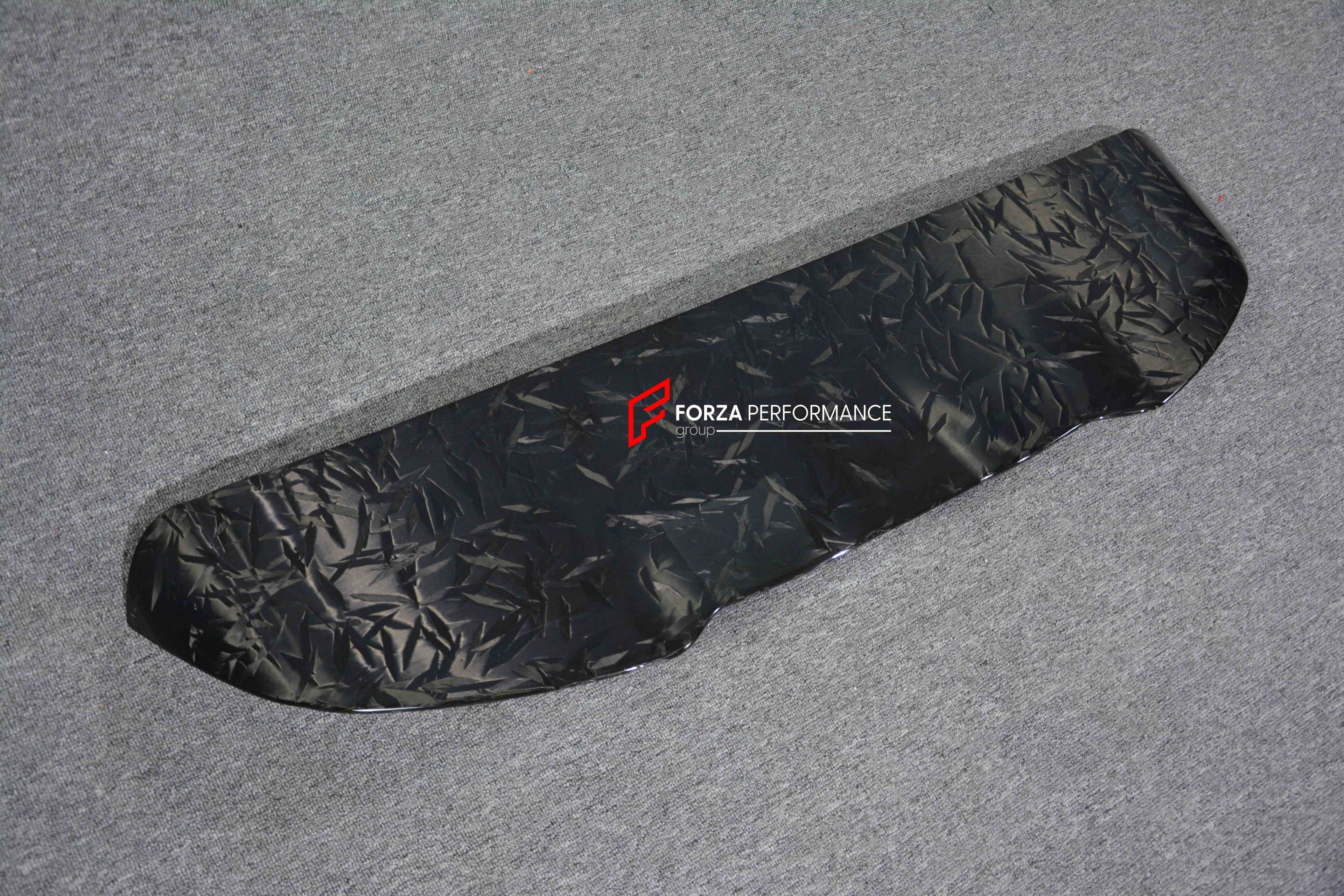 DRY CARBON REAR SPOILER for AUDI Q7 4M FACELIFT 2019 - 2024