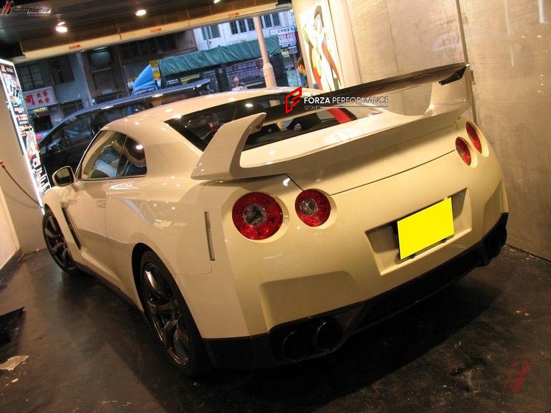 CARBON REAR SPOILER WING for NISSAN GT-R R35 2007 - 2016