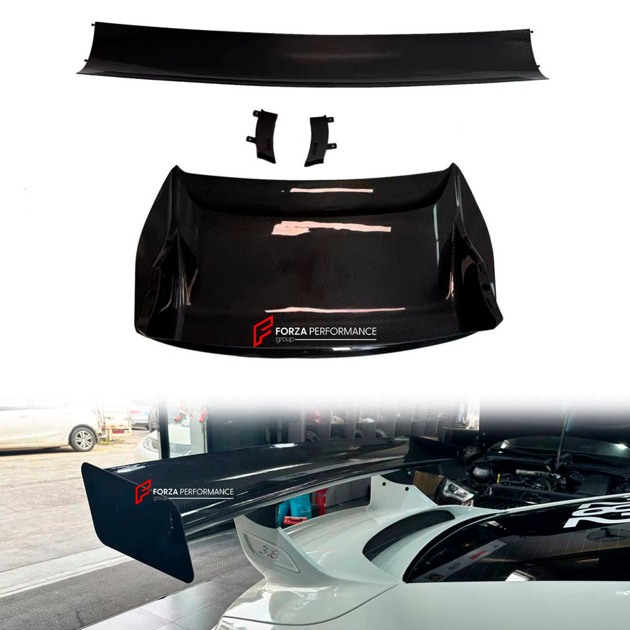 Buy Now CARBON REAR TRUNK SPOILER for PORSCHE 991.1 991.2 GT3 2011 - 2020 and upgrade car parts from SIR Tuning at the Best Price. Headlights, Tail lights, Bodykits, Navigations, body kit and more - Fast & Free Shipping within Europe, US & Worldwide.