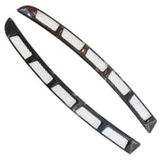CARBON REAR WINDOW ENGINE LOUVERS for FERRARI F430 COUPE SCUDERIA 2004 - 2009