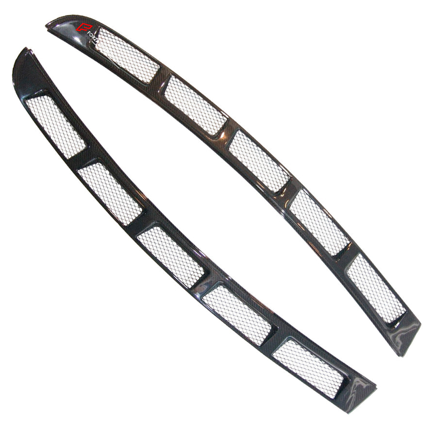 Buy Now CARBON REAR WINDOW ENGINE LOUVERS for FERRARI F430 COUPE SCUDERIA 2004 - 2009 and upgrade car parts from SIR Tuning at the Best Price. Headlights, Tail lights, Bodykits, Navigations, body kit and more - Fast & Free Shipping within Europe, US & Worldwide.