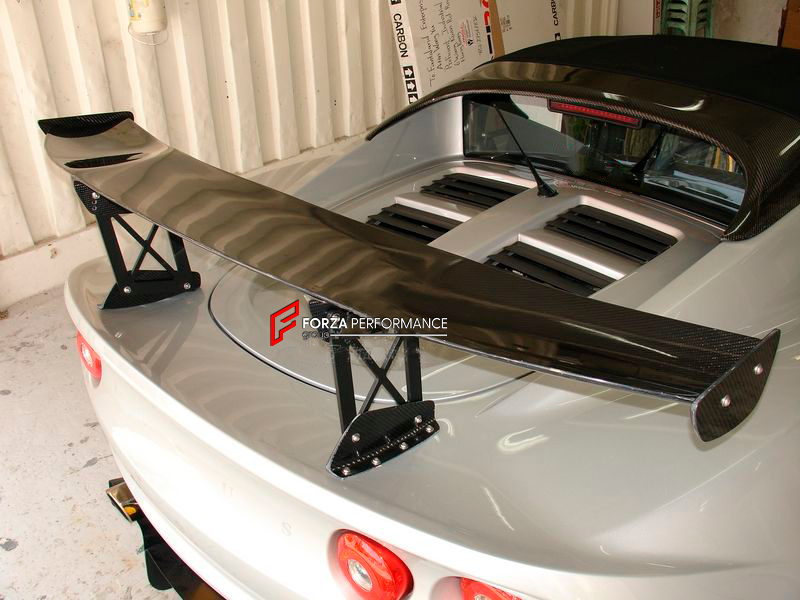 Buy Now CARBON REAR WING SPOILER for LOTUS ELISE II S2 2002 - 2006 and upgrade car parts from SIR Tuning at the Best Price. Headlights, Tail lights, Bodykits, Navigations, body kit and more - Fast & Free Shipping within Europe, US & Worldwide.