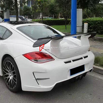 Buy Now CARBON REAR WING SPOILER for PORSCHE CAYMAN 987.1 987.2 2005 - 2013 and upgrade car parts from SIR Tuning at the Best Price. Headlights, Tail lights, Bodykits, Navigations, Carbon body kit and more - Fast & Free Shipping within Europe, US & Worldwide.
