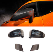 CARBON SIDE MIRROR COVERS for LAMBORGHINI GALLARDO COUPE SPYDER RHD 2003 - 2008