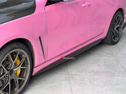 CARBON FIBER SIDE SKIRTS for CADILLAC CT4 2020+