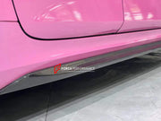 CARBON FIBER SIDE SKIRTS for CADILLAC CT4 2020+