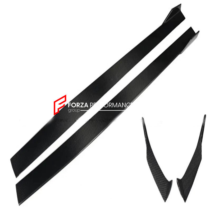 Buy Now DRY CARBON SIDE SKIRTS FOR LAMBORGHINI HURACAN 610LP EVO and upgrade car parts from SIR Tuning at the Best Price. Headlights, Tail lights, Bodykits, Navigations, body kit and more - Fast & Free Shipping within Europe, US & Worldwide.
