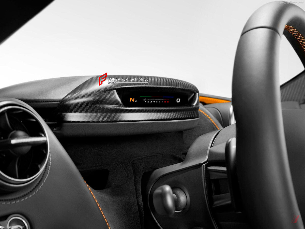 CARBON SPEEDOMETER SURROUND COVER for MCLAREN 720S COUPE