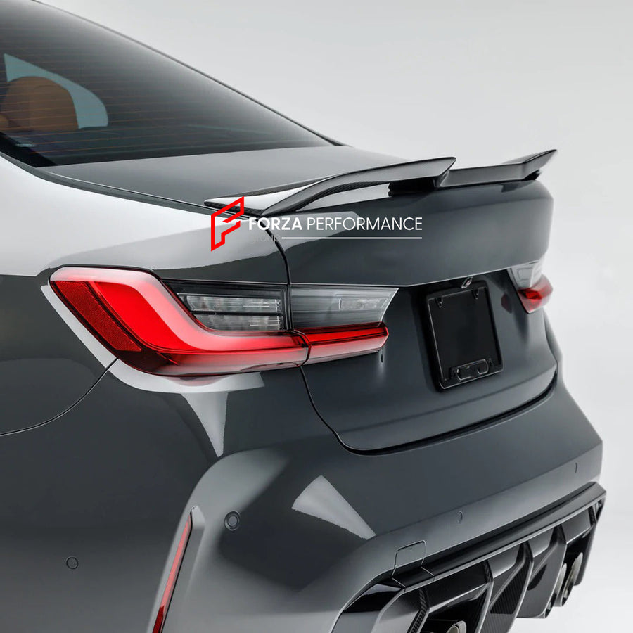 Buy Now CARBON REAR SPOILER for BMW G80 M3 G82 M4 2020+ and upgrade car parts from SIR Tuning at the Best Price. Headlights, Tail lights, Bodykits, Navigations, body kit and more - Fast & Free Shipping within Europe, US & Worldwide.