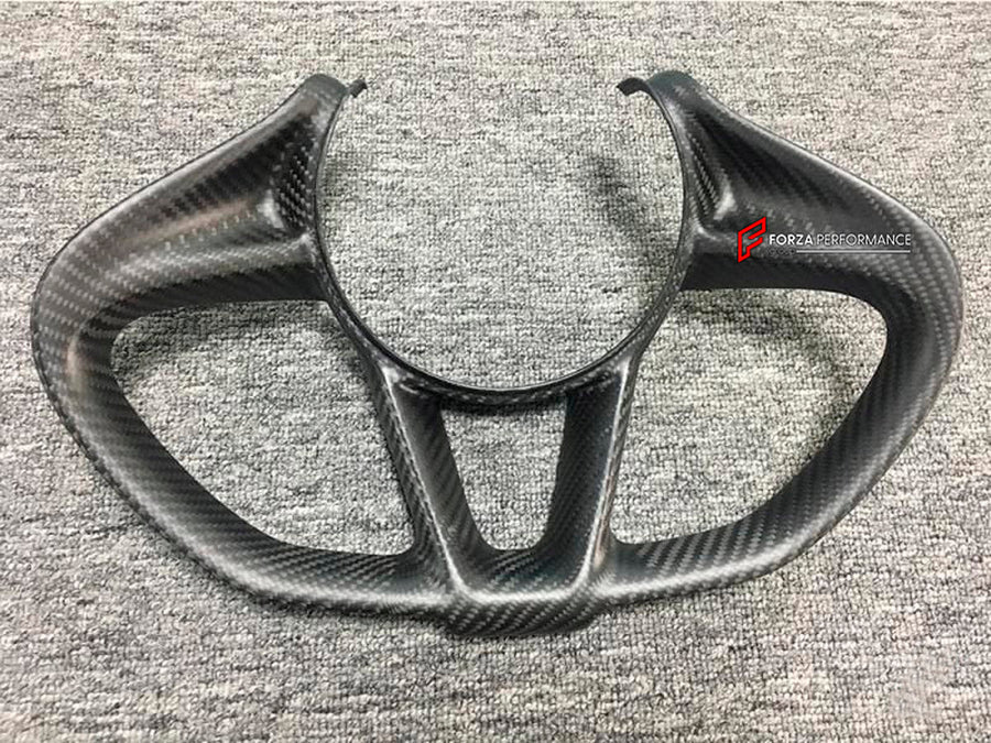 Buy Now CARBON STEERING WHEEL for MCLAREN 720S and upgrade car parts from SIR Tuning at the Best Price. Headlights, Tail lights, Bodykits, Navigations, Body Kit and more - Fast & Free Shipping within Europe, US & Worldwide.
