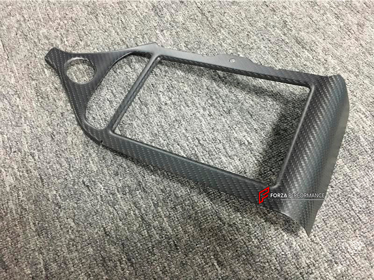 CARBON SURROUND MONITOR CONTROL COVER for MCLAREN 720S COUPE