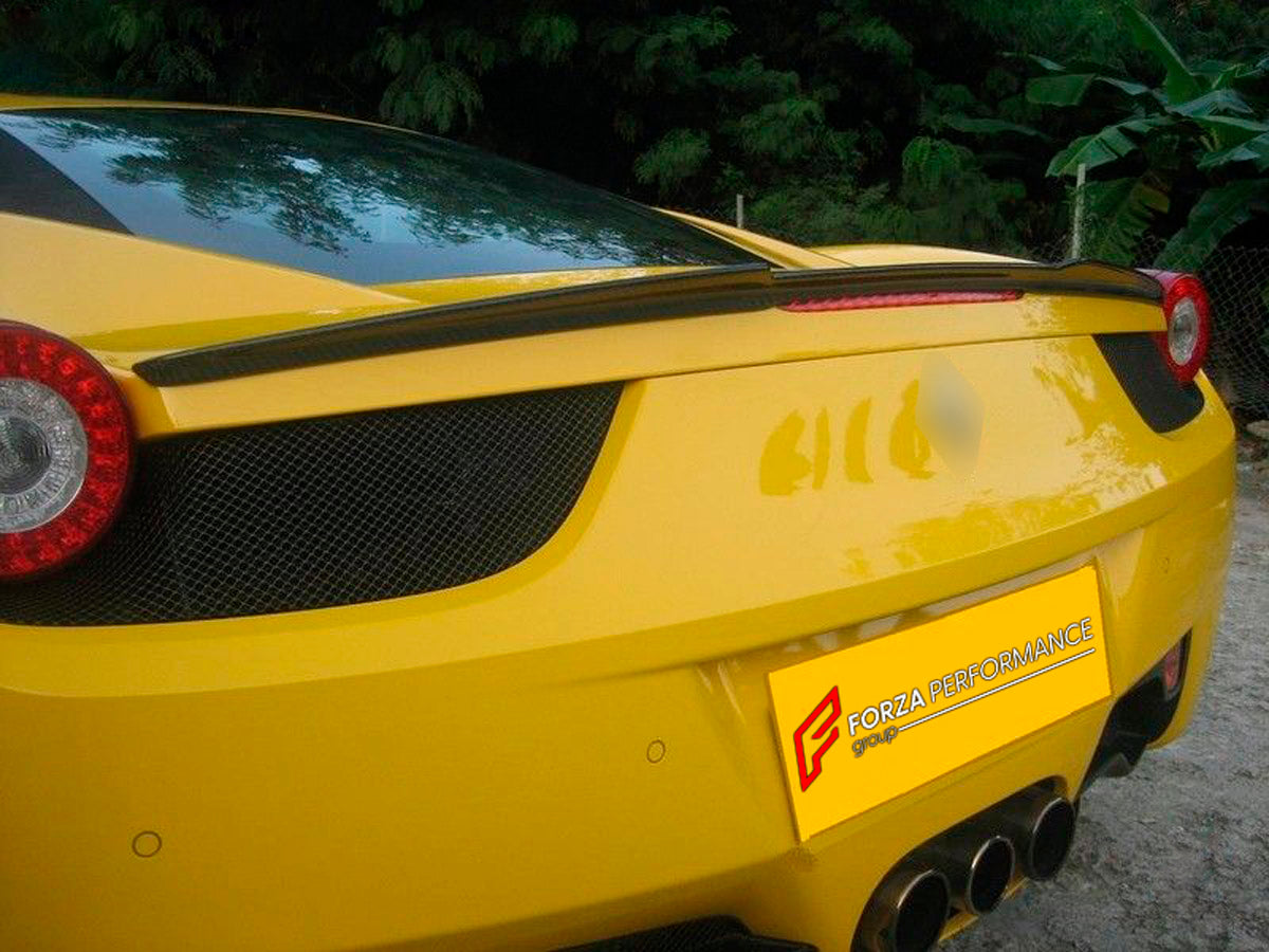 CARBON DUCKTAIL SPOILER for FERRARI 458 ITALIA TM003A