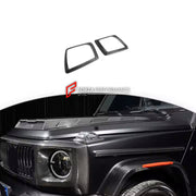 CARBON TURNING LIGHTS FRAME COVERS for MERCEDES BENZ AMG G63 W465 G350 G500 G550 AMG G63 2024+