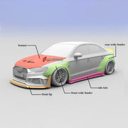 CARBON WIDE BODY KIT for AUDI RS3 2022+