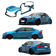 CARBON WIDE BODY KIT for AUDI RS3 2022+