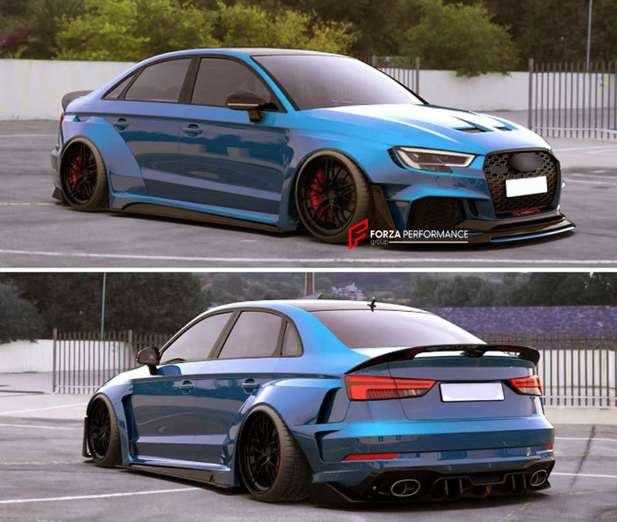 Buy Now CARBON WIDE BODY KIT for AUDI RS3 2022+ and upgrade car parts from SIR Tuning at the Best Price. Headlights, Tail lights, Bodykits, Navigations, body kit and more - Fast & Free Shipping within Europe, US & Worldwide.