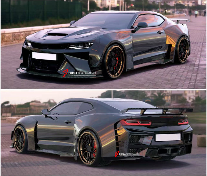 CARBON WIDE BODY KIT for CHEVROLET CAMARO VI 2019 - 2024