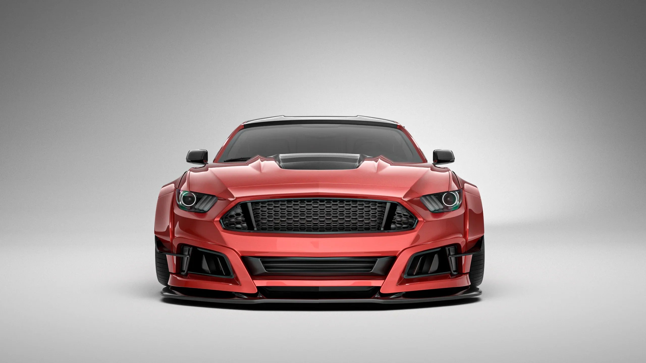 CARBON WIDE BODY KIT for FORD MUSTANG S550 2015 - 2023