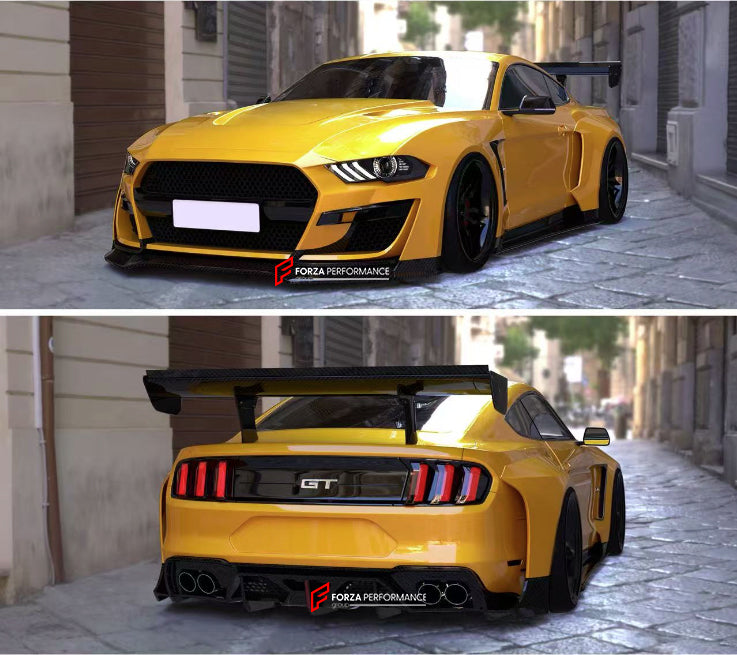 CARBON WIDE BODY KIT for FORD MUSTANG SHELBY GT500 III 2020 - 2023