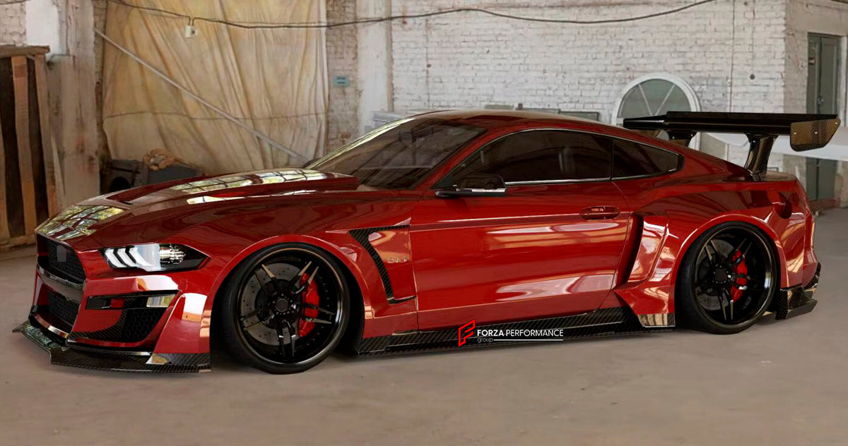 CARBON WIDE BODY KIT for FORD MUSTANG SHELBY GT500 III 2020 - 2023