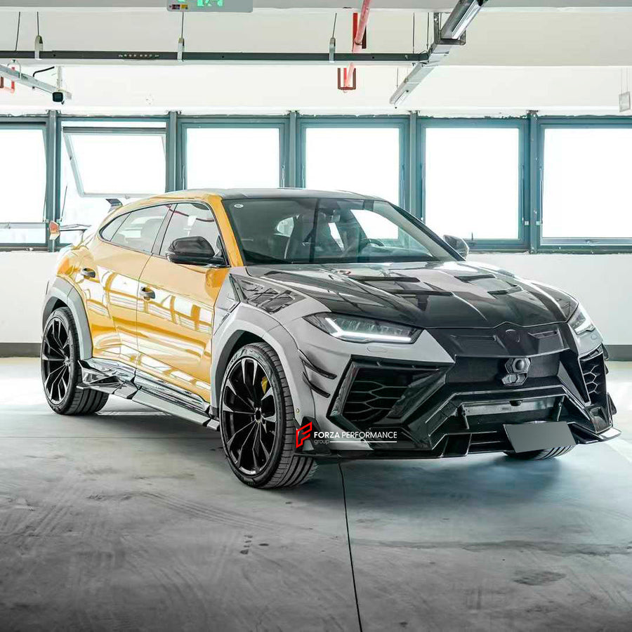 Buy Now CARBON WIDE BODY KIT for LAMBORGHINI URUS 2018+ and upgrade car parts from SIR Tuning at the Best Price. Headlights, Tail lights, Bodykits, Navigations, body kit and more - Fast & Free Shipping within Europe, US & Worldwide.