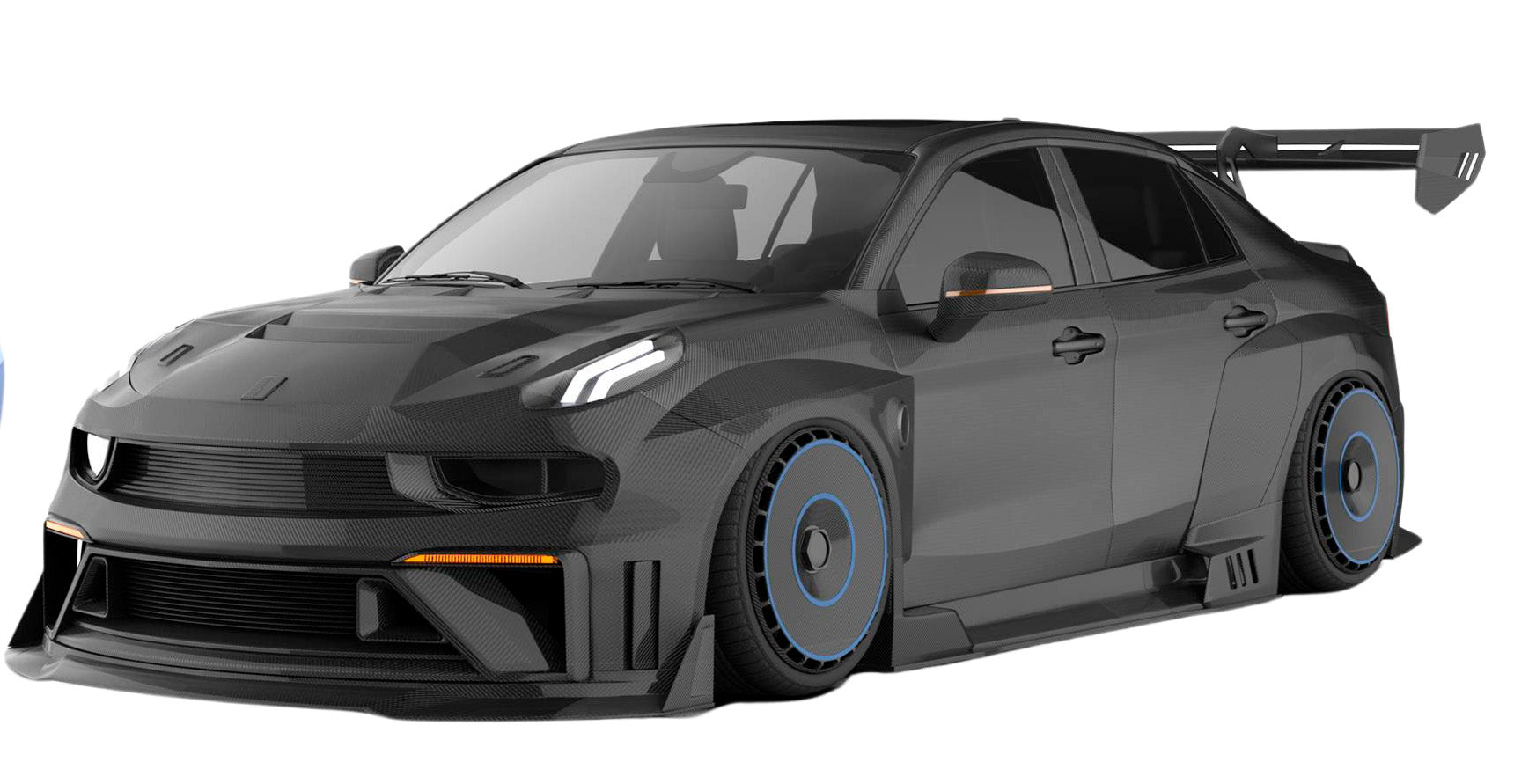CARBON WIDE BODY KIT for LYNK & CO 03 CS11 2018 - 2023
